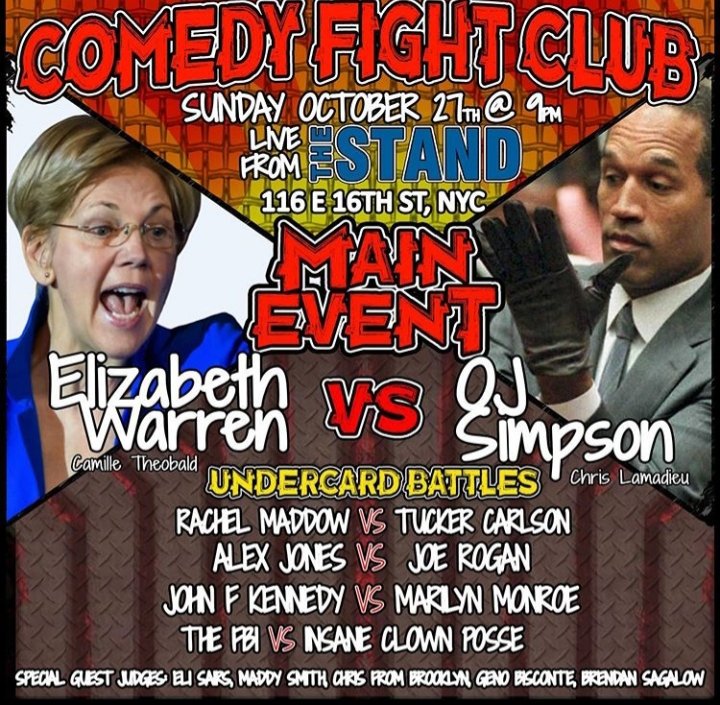 Comedy Fight Club: Halloween Edition